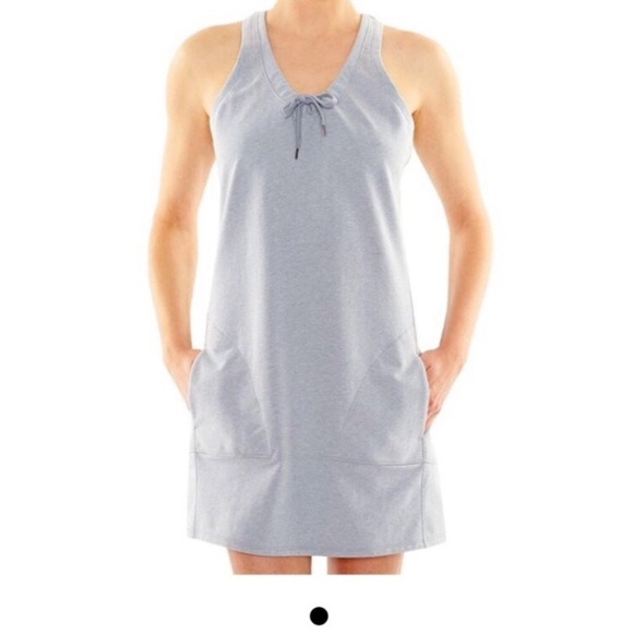 Lucy Medium Gray Sleeveless Casual Weekend Dress - Picture 1 of 7